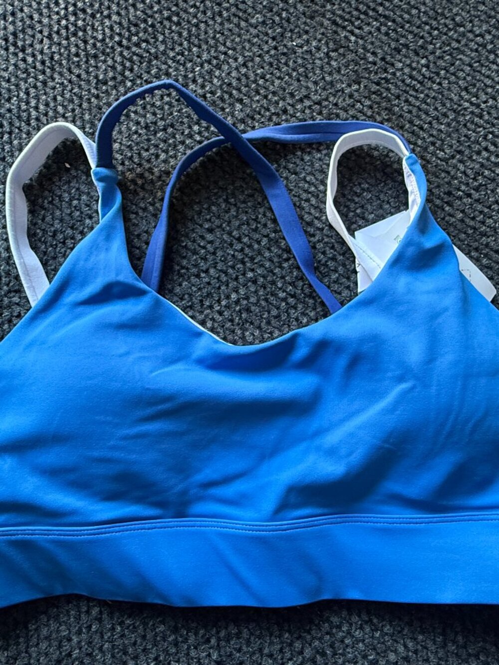 NWT Zyia Blue Tones XL Light N Tight Sports Bra